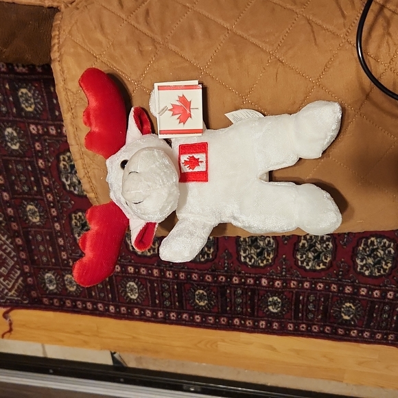 Canadian Moose Beanimal 9" NWT - Picture 3 of 4